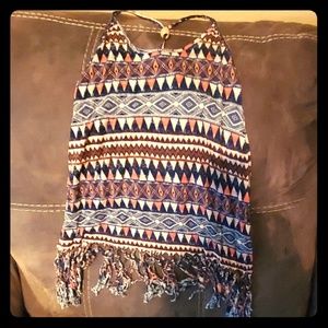 Girls Forever 21 tribal tank top